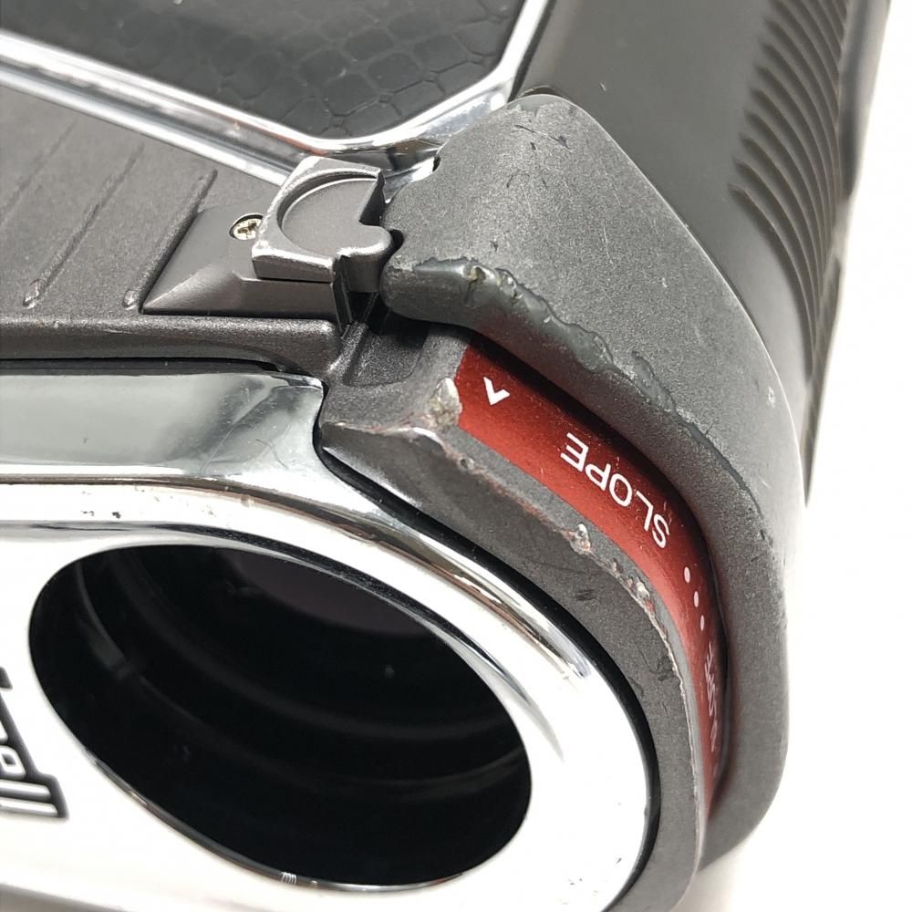 ブッシュネル レーザー飛距離計 グレー PRO X3 ケース付 通電確認済み ゴルフ Bushnell