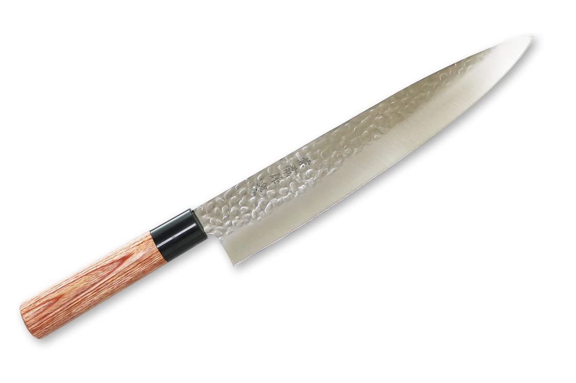 関兼常 兼常作 ステン1K6 槌目磨き 牛刀 240mm KC-958kk d52556a1