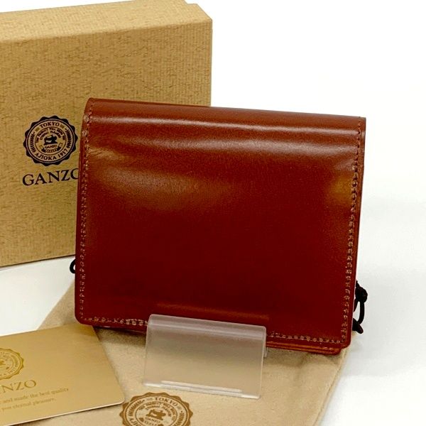 GANZO ガンゾ 二つ折り財布 THIN BRIDLE シンブライドル ウォレット