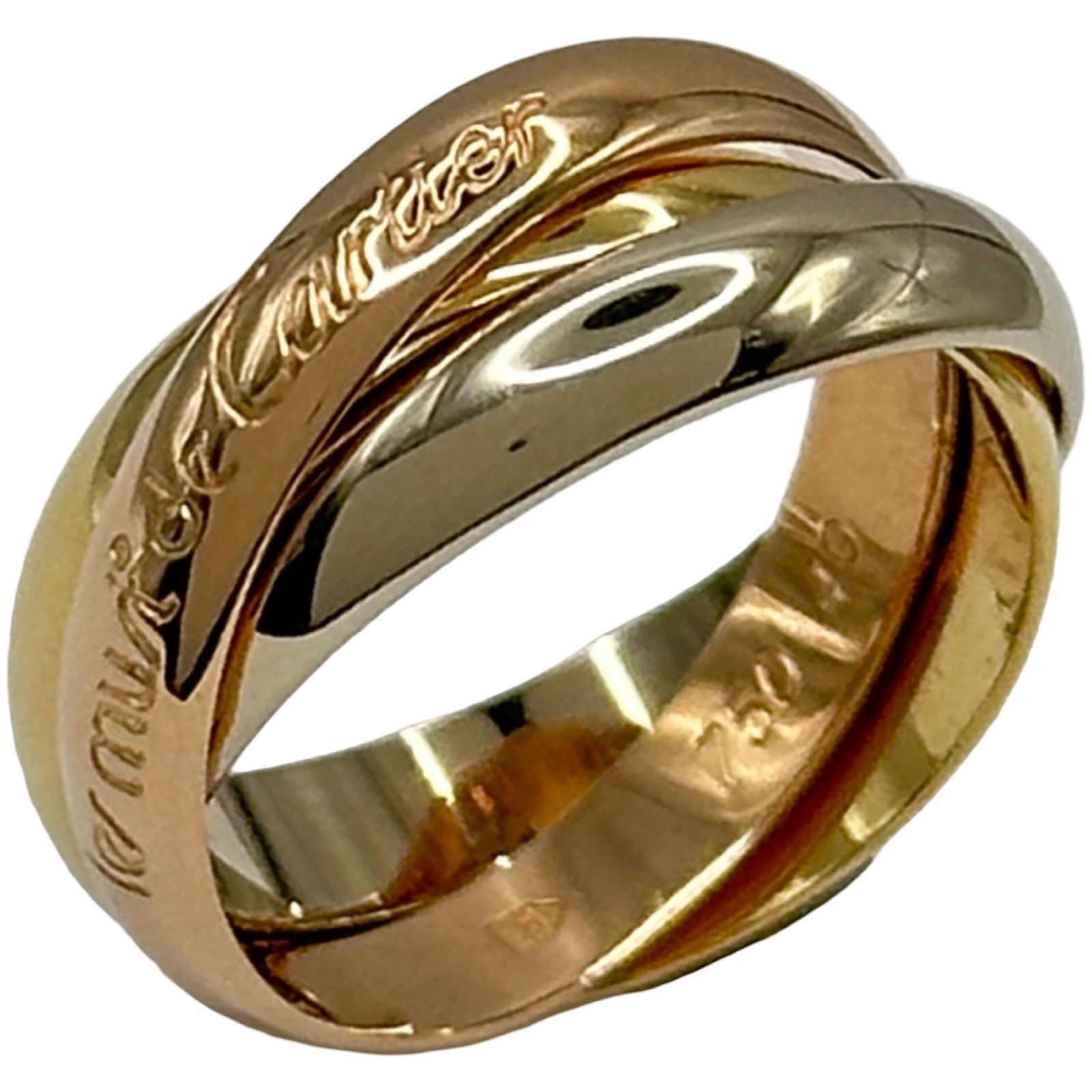 カルティエ Cartier トリニティリング ゴールド/ピンクゴールド/ホワイトゴールド 750 ジュエリー
