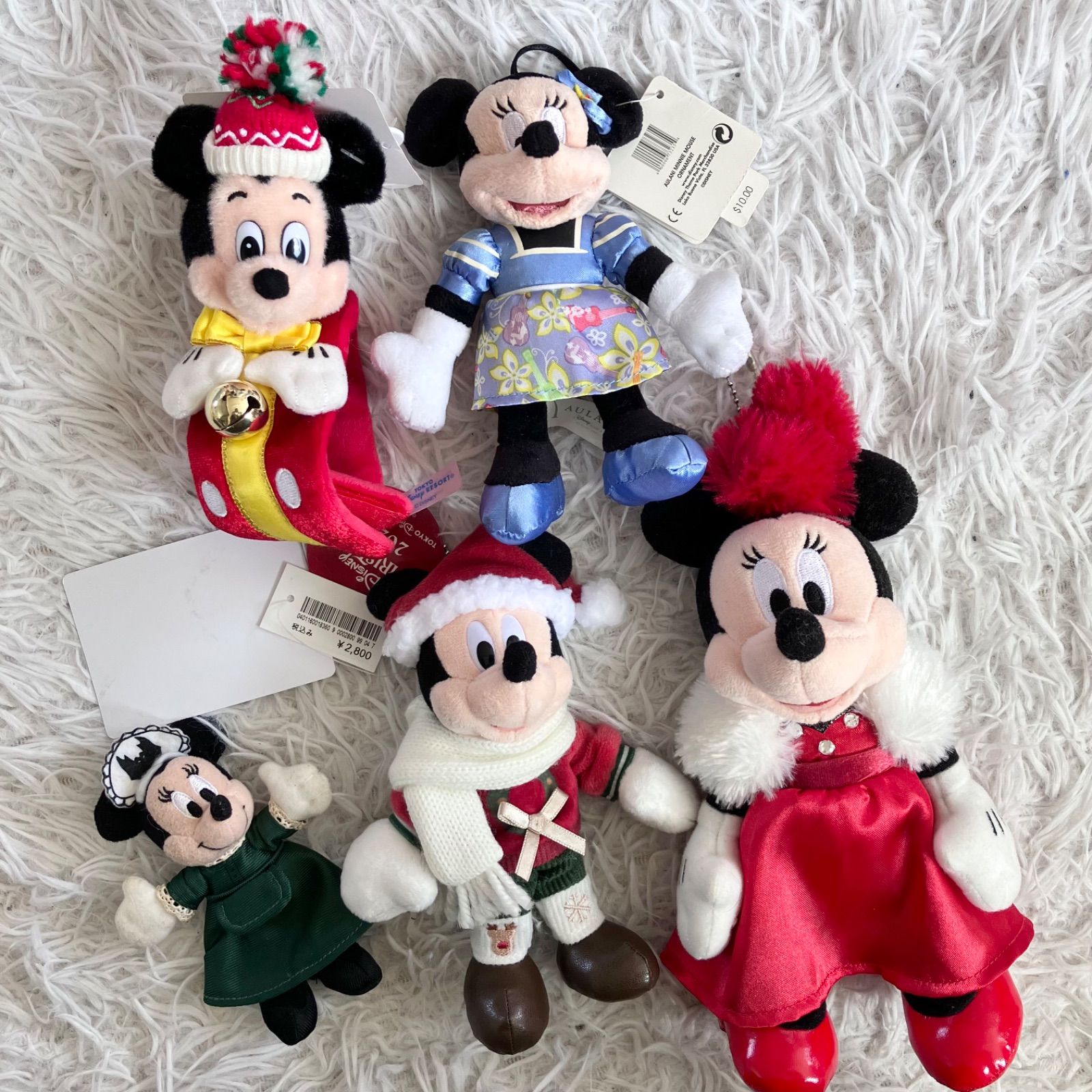 Disney 全品ディズニーリゾート限定 ホーンテッドマンション 2025クリスマスミッキー 5点セット 5R
