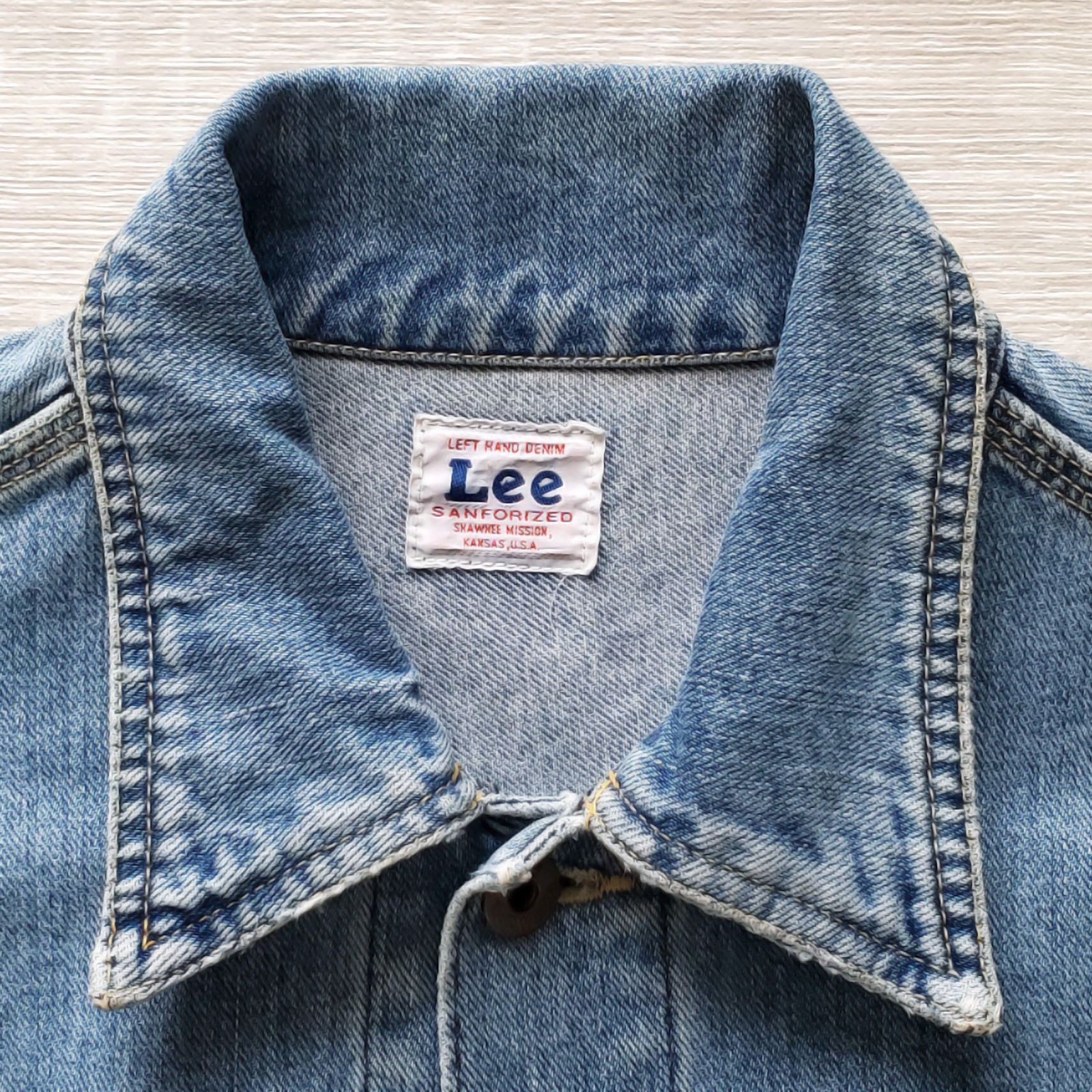 Leeリー□美品 1990s 日本製 1930s 白タグ 1st WWII 大戦モデル 復刻 