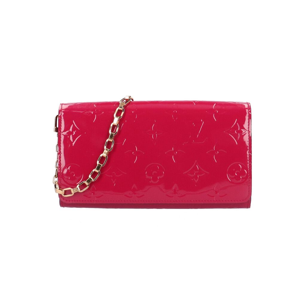 ルイヴィトン ポルトフォイユサラ チェーン ヴェルニ 長財布 モノグラムヴェルニ M90087 レディース LOUIS VUITTON 中古 ルイヴィトン ルイ ヴィトン
