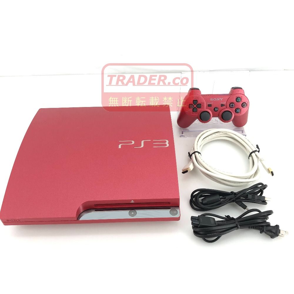 05w21260T 【PS3】PlayStation3 本体 CECH-3000B 320GB スカーレットレッド ＊動作確認/初期化済み＊【中古品】 10,950円