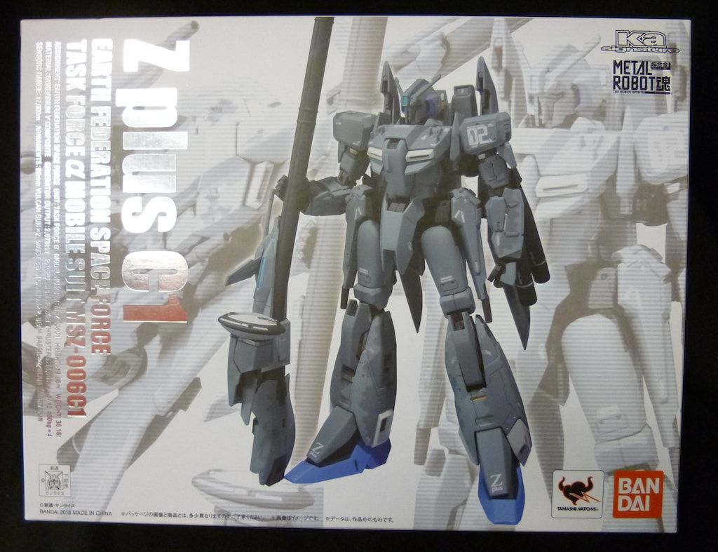 バンダイ METAL ROBOT魂 ゼータプラス C1