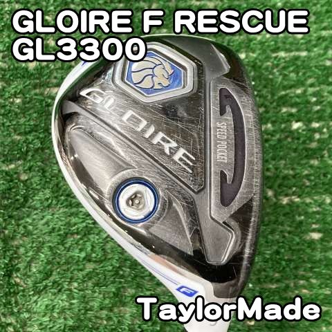 【中古】ユーティリティ テーラーメイド GLOIRE F RESCUE/GL3300/S/24[0278] グローレF　レスキュー　初代　5U 5H　U5 H5