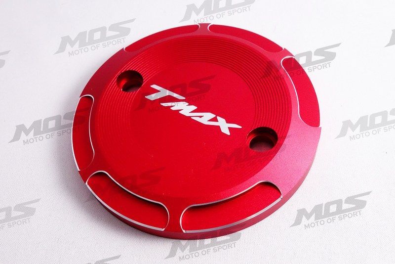 MOS製 ヤマハ T-MAX530 エンジンサイドカバー レッド
