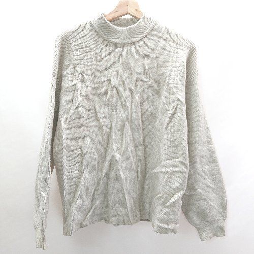 ◇ ⊇ MOUSSY ハイネック 長袖 ニット セーター サイズF ベージュ系 レディース E 【1409100067613】 5,685円