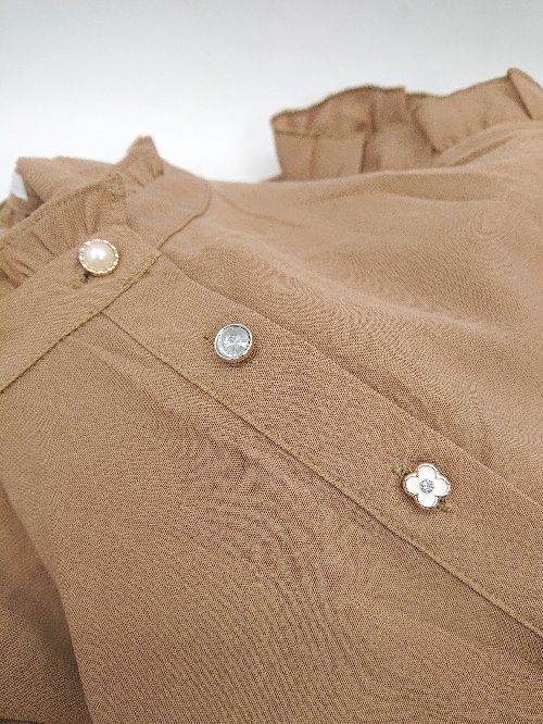 ◇ ⊂ OLIVE des OLIVE オリーブ デ オリーブ - ロング丈 ワンピース サイズM ブラウン レディース E 【1409240023647】 ◇ ⊂ OLIVE des OLIVE オリーブ デ オリーブ - ロング丈 ワンピース サイズM ブラウン レディース E 【1409240023647】