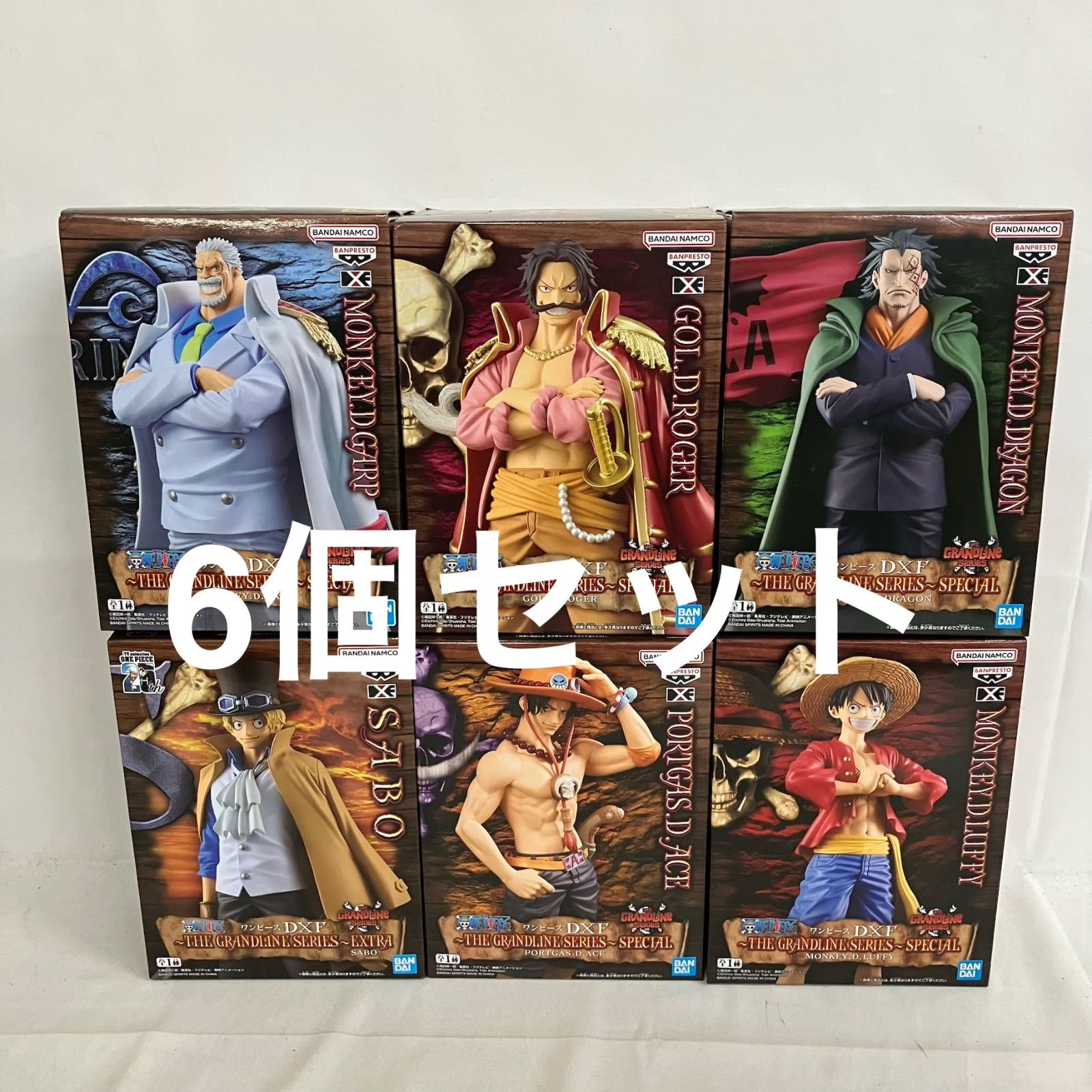 未開封 ワンピース THE GRANDLINE SERIES まとめ フィギュア 6個セット 