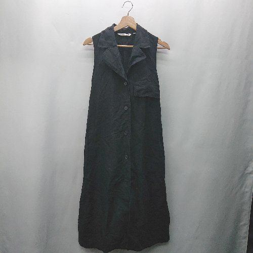 ◇ ⊂ ◎ UNIQLO JWANDERSONコラボ商品 ロング丈 ワンピース サイズS ブラック レディース E 【1409240054344】