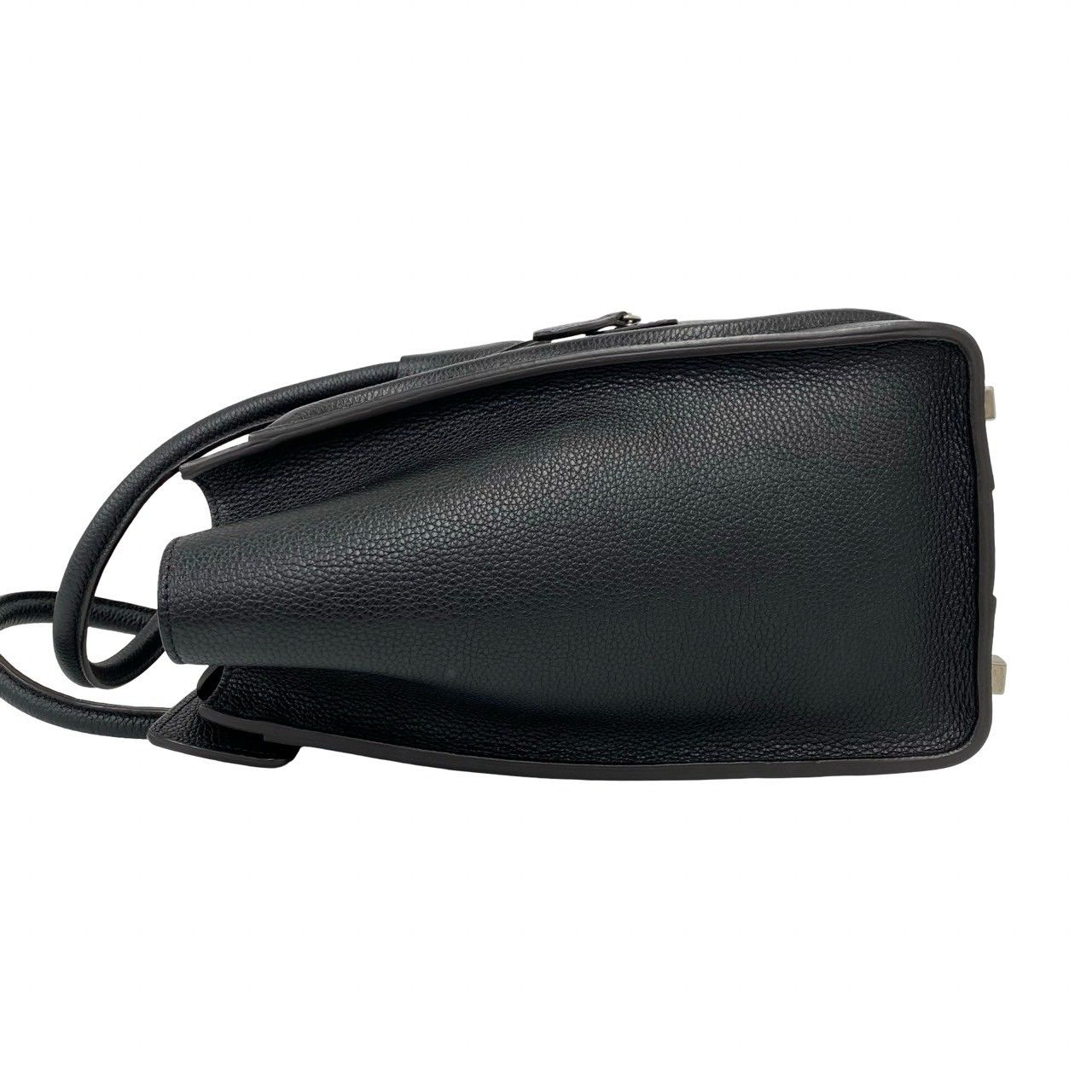 極 美品 保存袋付き CELINE セリーヌ ラゲージ マイクロ レザー 本革