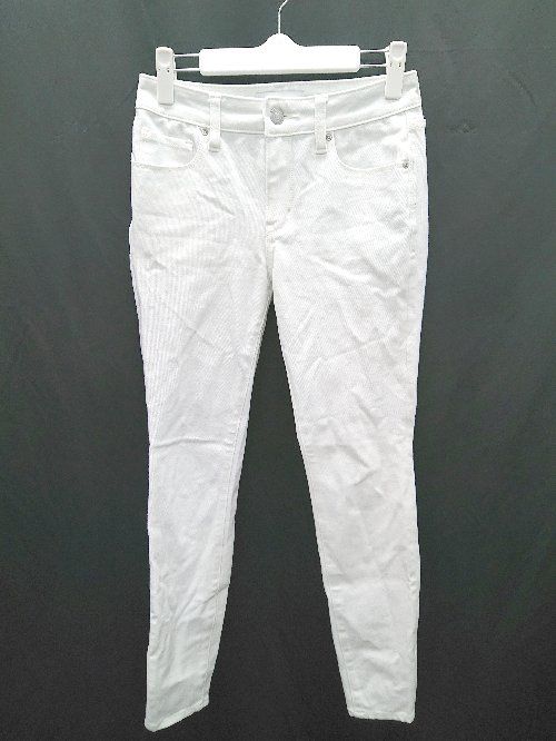 ◇ Θ AZUL BY MOUSSY アズールバイマウジー ストレッチ　スキニー デニム パンツ サイズS ライトブルー レディース P 【1409250010941】