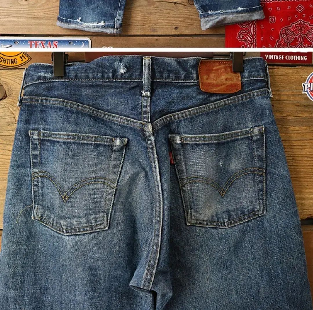 日本版 90s LEVI'S リーバイス LVC 503BXX BIG E セルビッジ デニム 日本版 90s LEVI'S リーバイス LVC 503BXX BIG E セルビッジ デニム