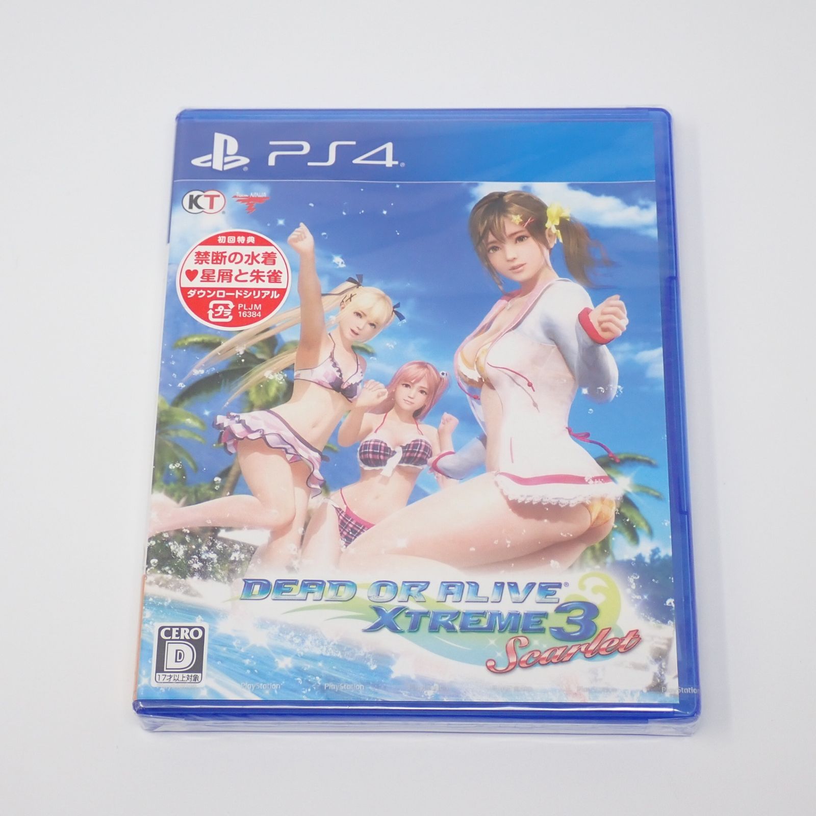 シュリンク未開封 DEAD OR ALIVE Xtreme3 Scarlet PS4 コーエーテクモゲームス