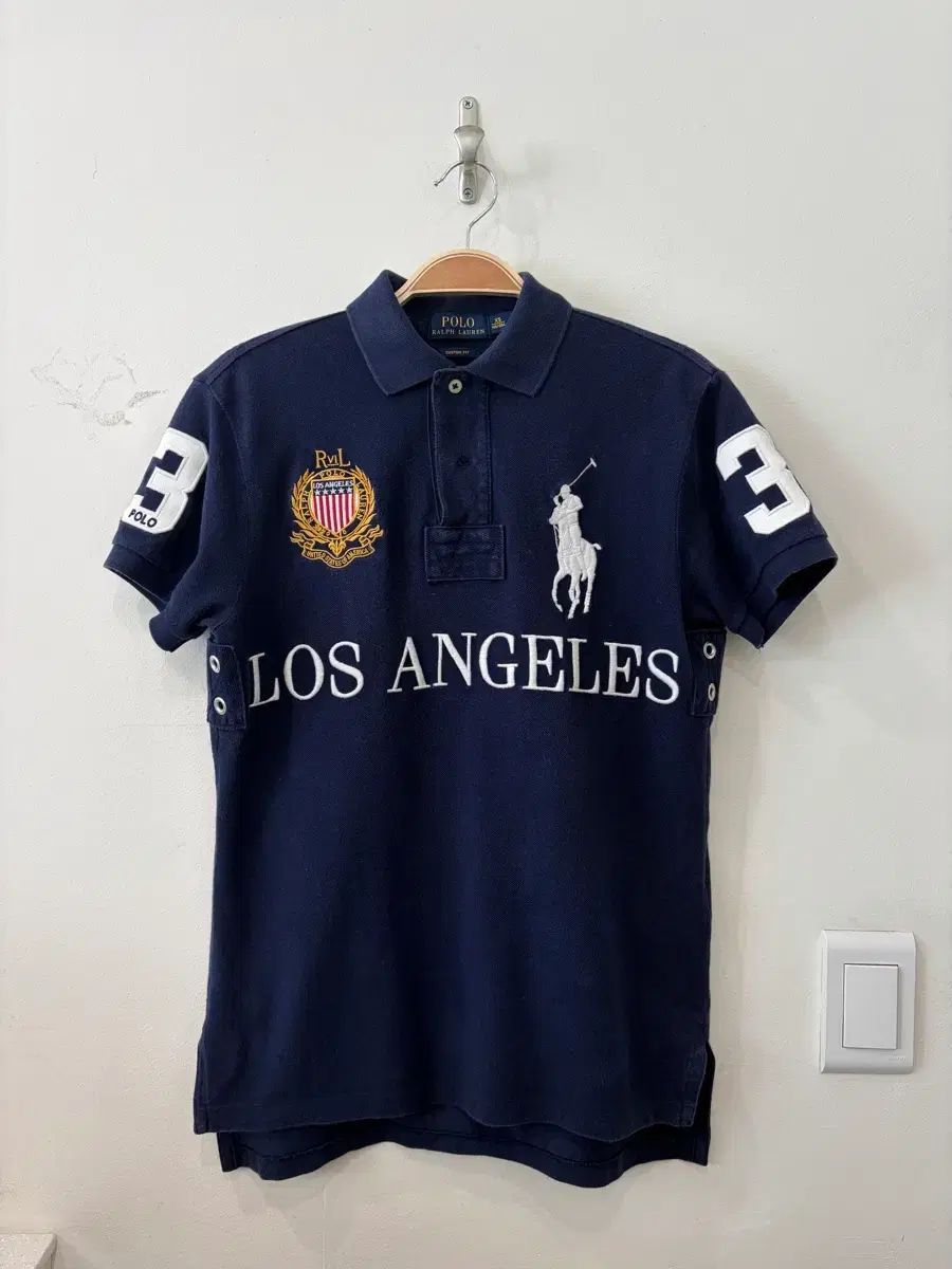 POLO RALPH LAUREN ポロラルフローレン ロスエンゼルス ビックポニー カラーTシャツ PK チーフキープ