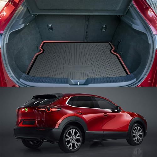 マツダ cx-30 ラゲッジマット cx30 DM系専用 取り付け簡単 防キズ 防水 防汚 滑り止め 3D TPE製 トランクマット 荷台 後部座席 抗菌性 耐久性（1PCS）wb 5131341e