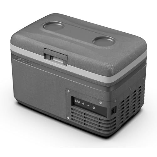 Alpicool ポータブル冷蔵庫 車載冷蔵庫 車載冷蔵冷凍庫 MG9 9L 9リットル -20℃?20℃ コンプレッサー式 急速冷凍 AC100V DC12V/24V コンパクト 軽量 持ち運び便利 静音 45W 省エネ 車載家庭両用 アウ b755f838