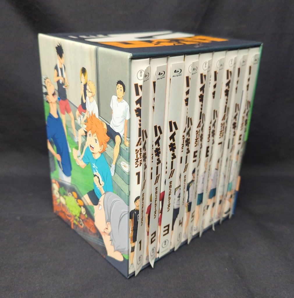 アニメBlu-ray Amazon BOX付)ハイキュー!! セカンドシーズン 全9巻セット