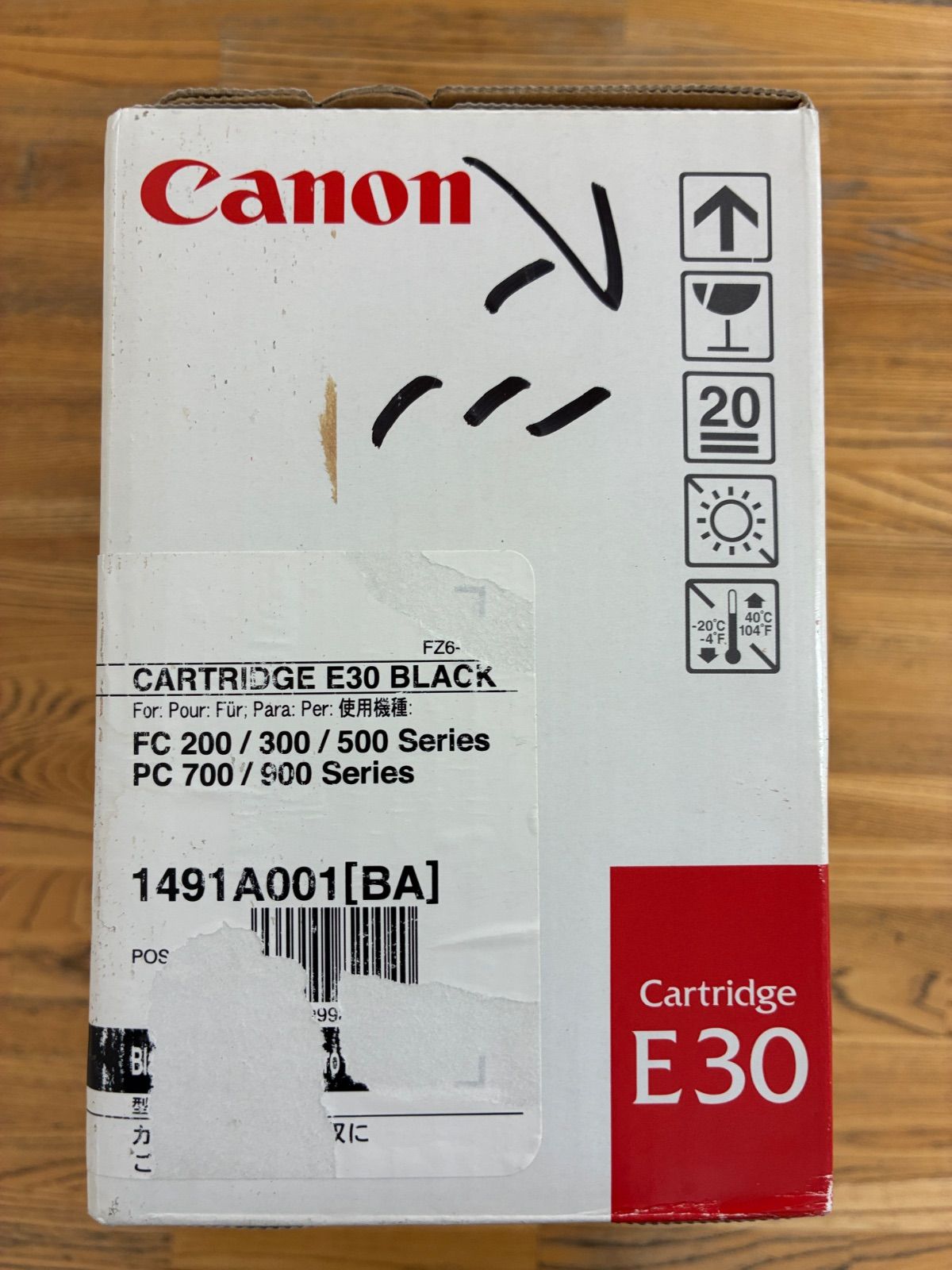 キャノン Canon カートリッジ E30 純正品 - メルカリ