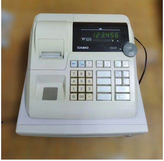 カシオレジスター 100ER 簡単便利特殊 送料込 1000515 - メルカリ