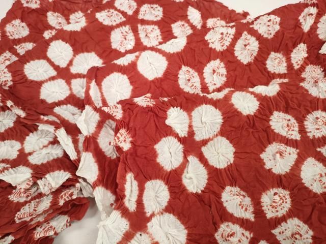 平和屋着物●極上　夏物　名門　藤娘きぬたや・総絞り　浴衣　反物　着尺　湯のし前　花尽くし　証紙付き　綿　逸品　未使用　DZAA12037kh6