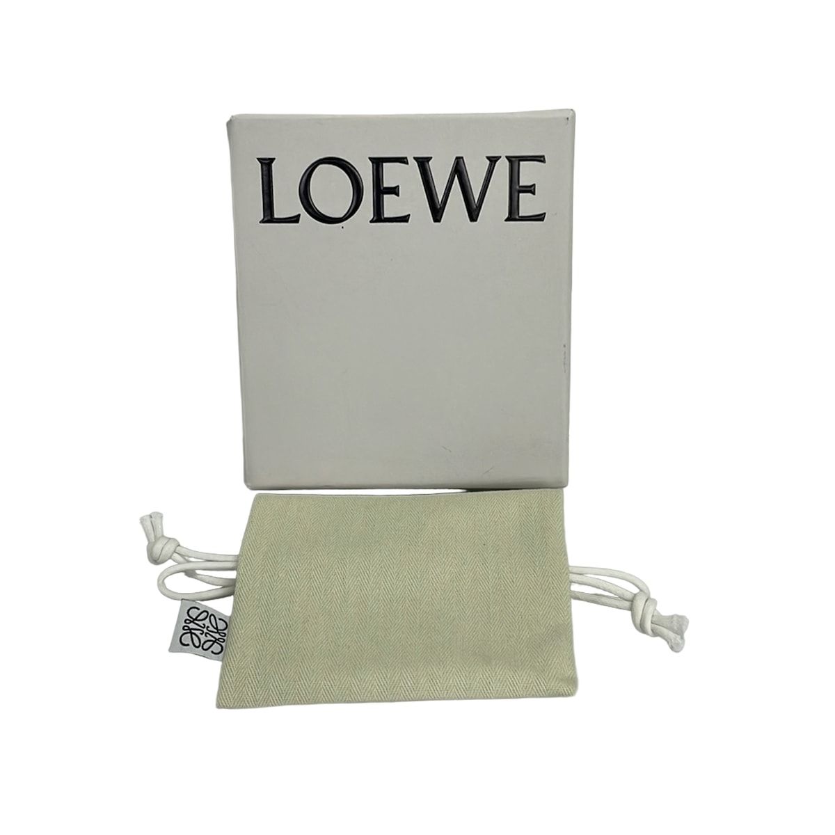 LOEWE(ロエベ) 3つ折り財布 アナグラム バーティカル ウォレット 