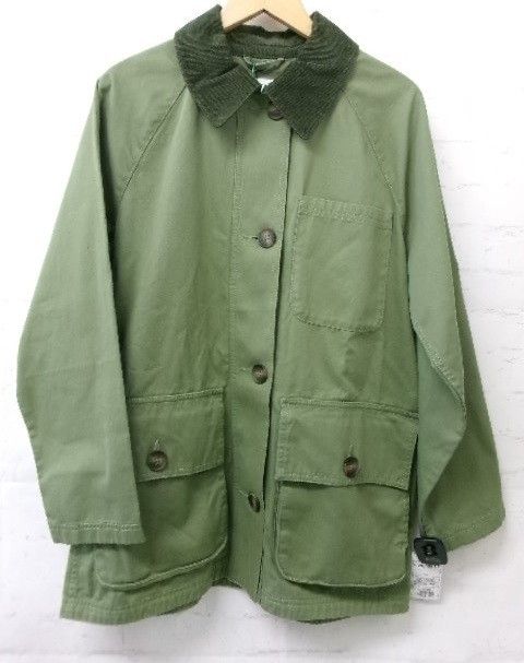 【中古】ﾀｸﾞ付 Barbour ﾊﾞﾌﾞｱｰ ﾍﾟﾆｰｸﾚｽ･ｼﾞｬｹｯﾄ LCA0322OL52 ｶｰｷ 10 991917500