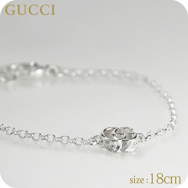 【新品】グッチ GUCCI ジュエリー・アクセサリー レディース 770756 J8400 8106 ダブルG 18 33,514円