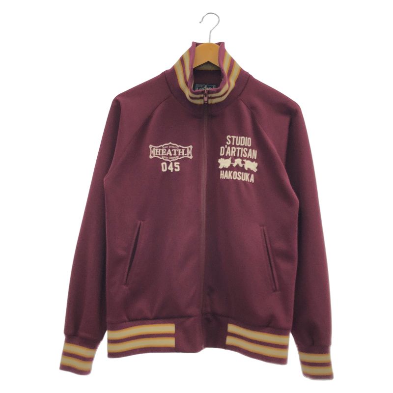 【中古】STUDIO D'ARTISAN トラックジャケット M ボルドー ステュディオダルチザン[10]