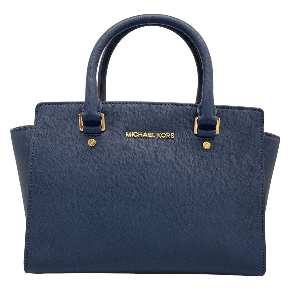 MICHAEL KORS(マイケルコース) ハンドバッグ - ダークネイビー 2way レザー