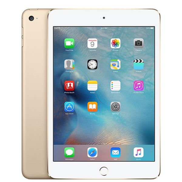 【中古】 iPad mini4 Wi-Fi+Cellular 128GB ゴールド A1550 2015年 SIMフリー 本体 ipadmini4 Aランク タブレットアイパッド アップル apple 【送料無料】 ipdm4mtm388