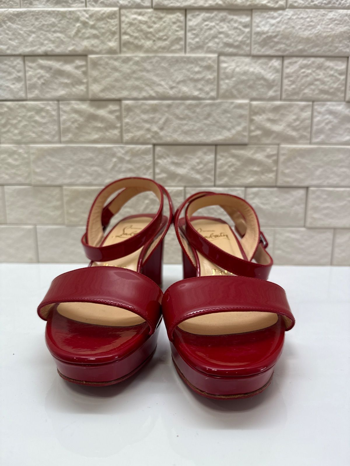S00090｜ChristianLouboutin｜クリスチャンルブタン｜パンプス｜レッド