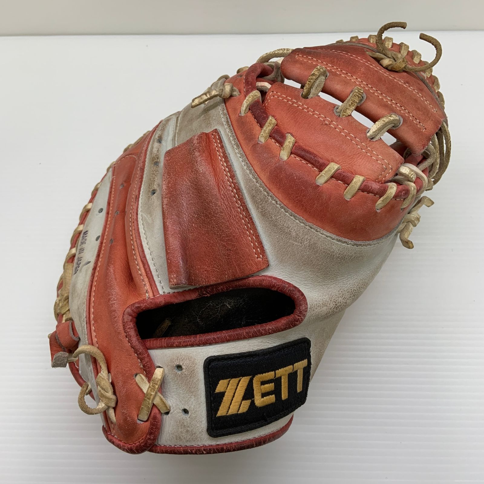 ゼット ZETT プロステイタス PROSTATUS BRCA31912 軟式 大人 一般 キャッチャーミット 捕手 グローブ グラブ 右投げ 中古品 野球 8659 9,360円