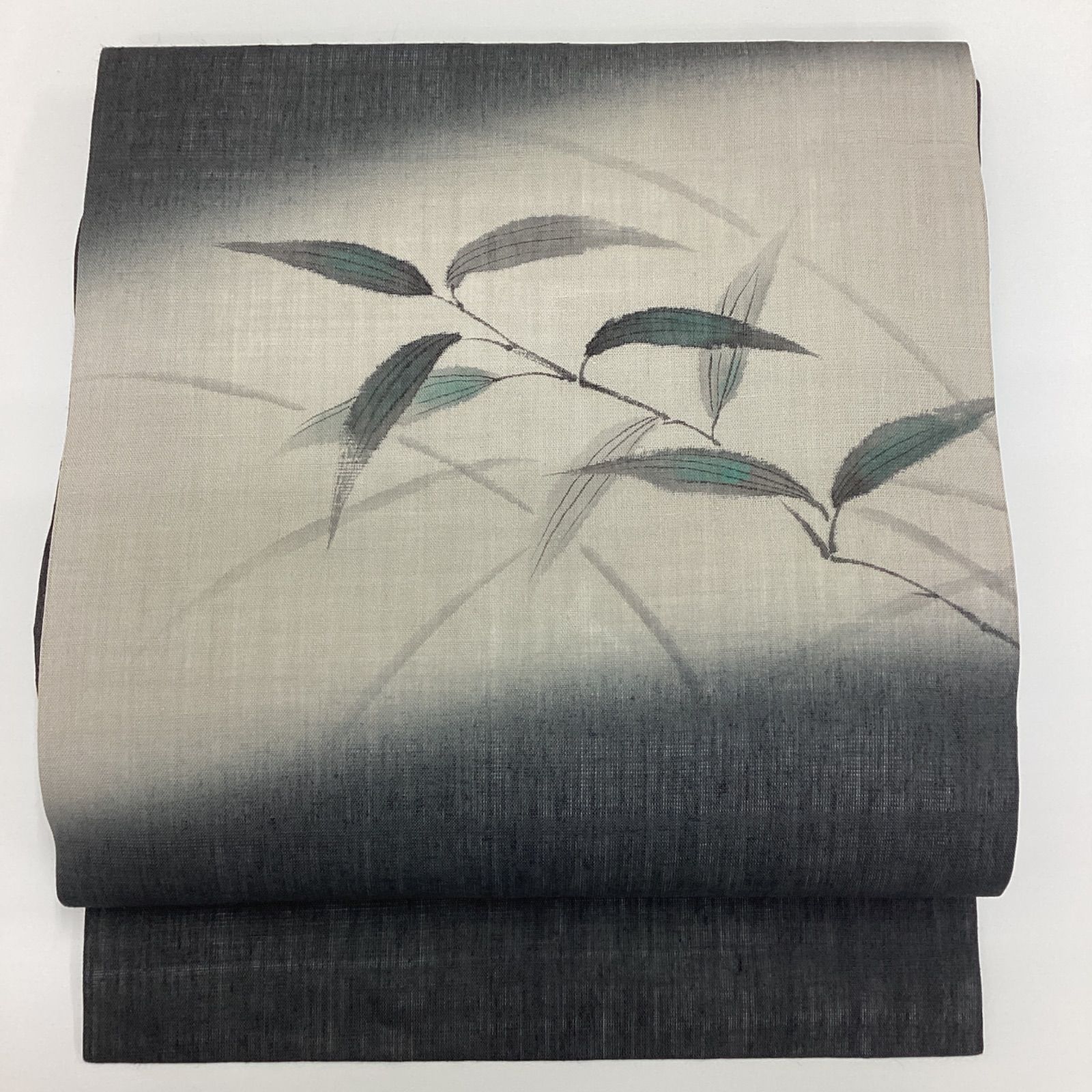 新品　未使用　9寸名古屋帯　芯入り　本麻　夏帯　R819
