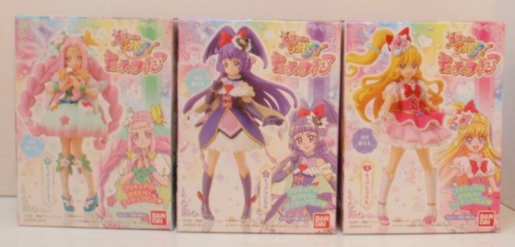 バンダイ キューティーフィギュア 魔法つかいプリキュア! 全3種