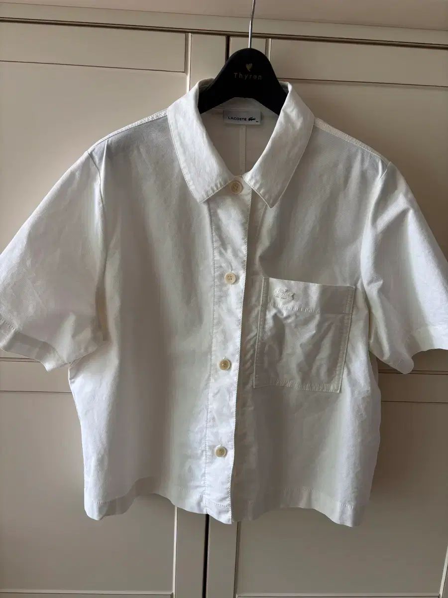 ラコステ LACOSTE 半袖シャツ 白 11,494円