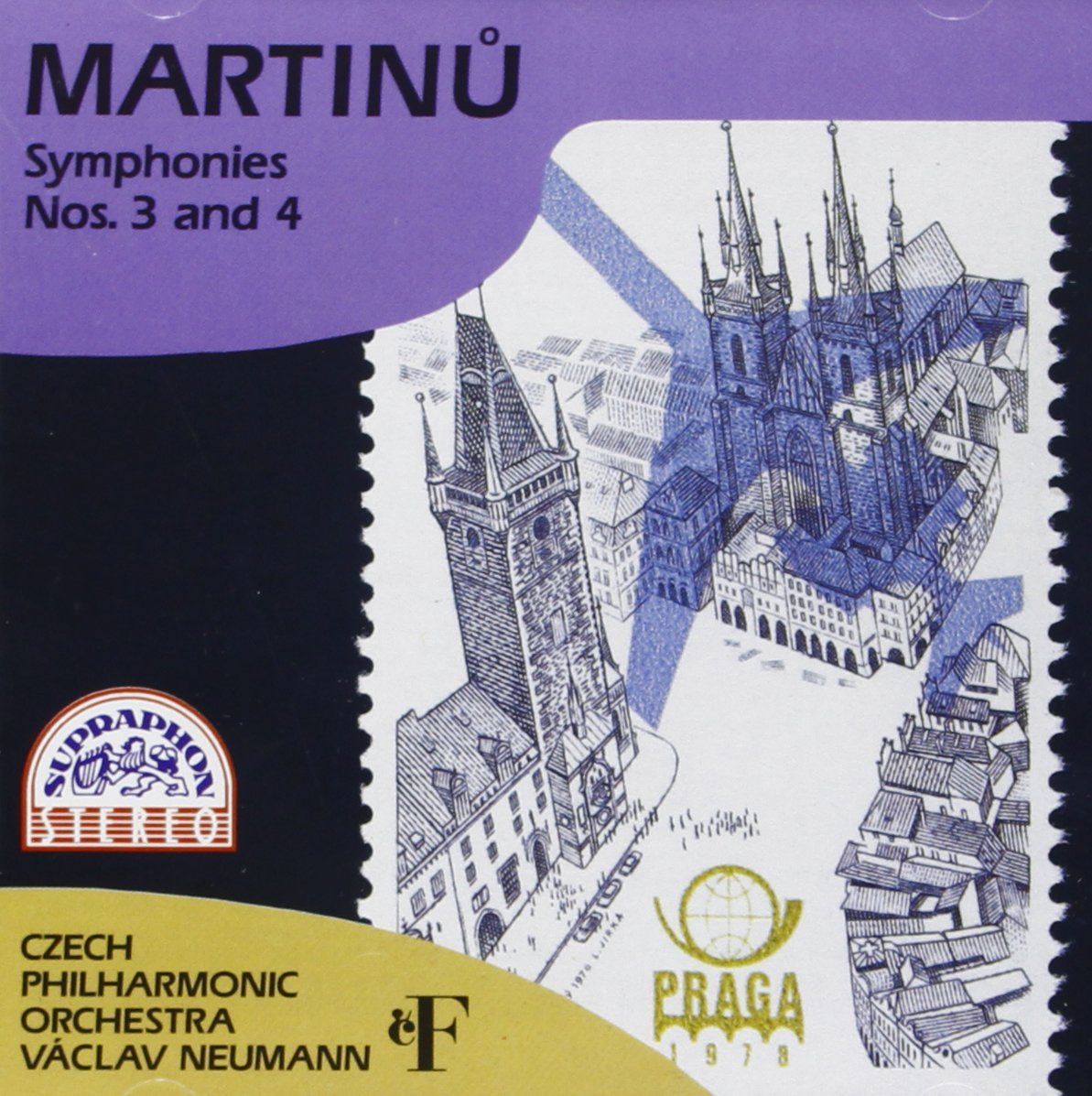 【CD】Martinu: Symphonies Nos. 3 & 4