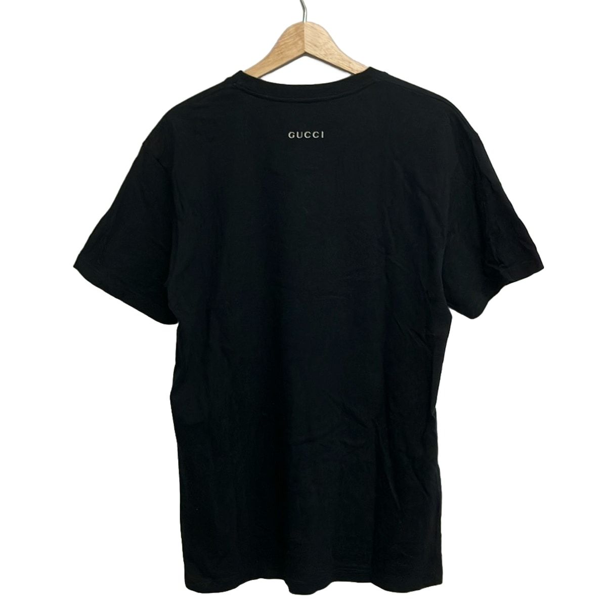 GUCCI(グッチ) 半袖Tシャツ サイズS メンズ美品 - 548334 黒×マルチ 