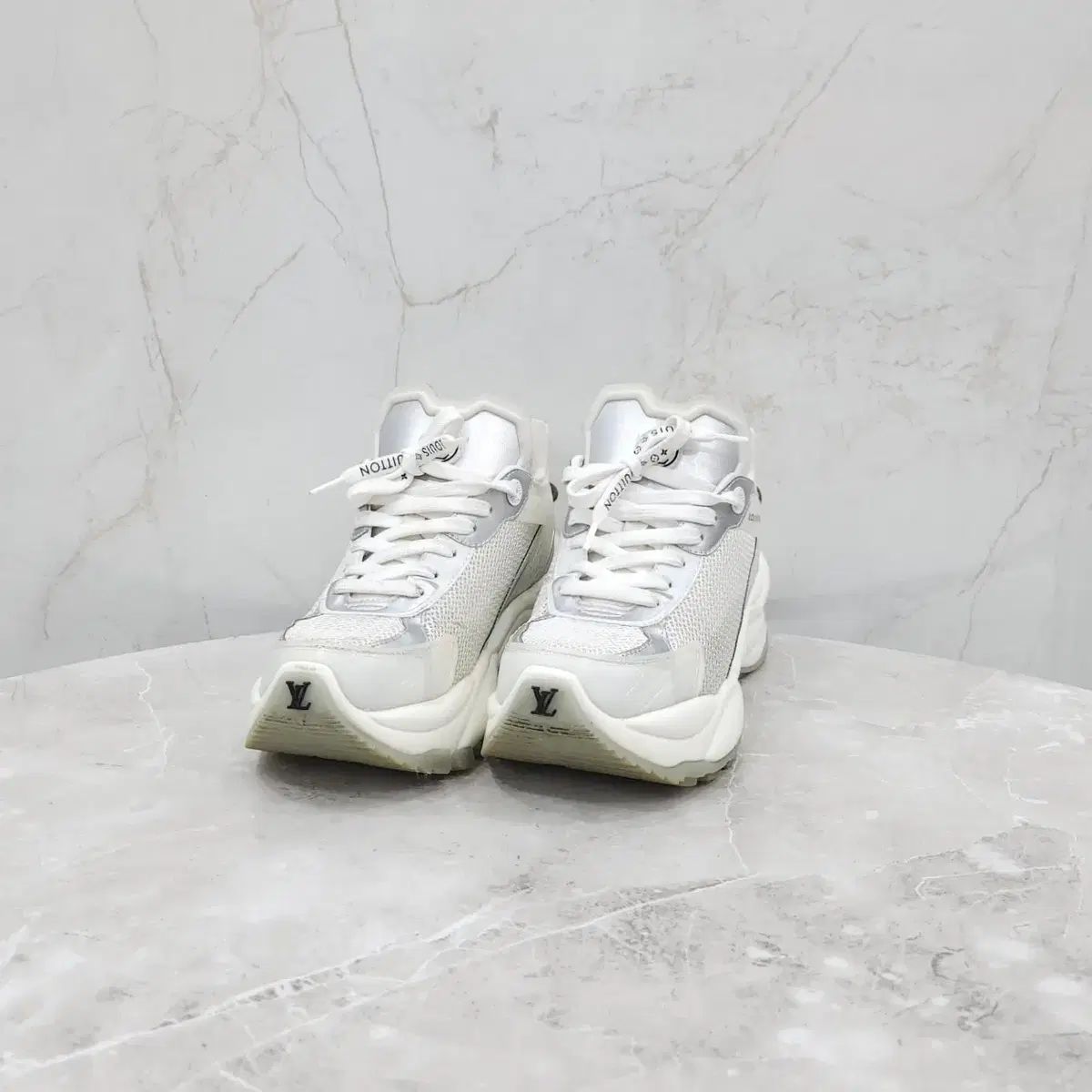 36 5 / Louis Vuitton モノグラム RUN 55 スニーカー-安い購入 海外限定