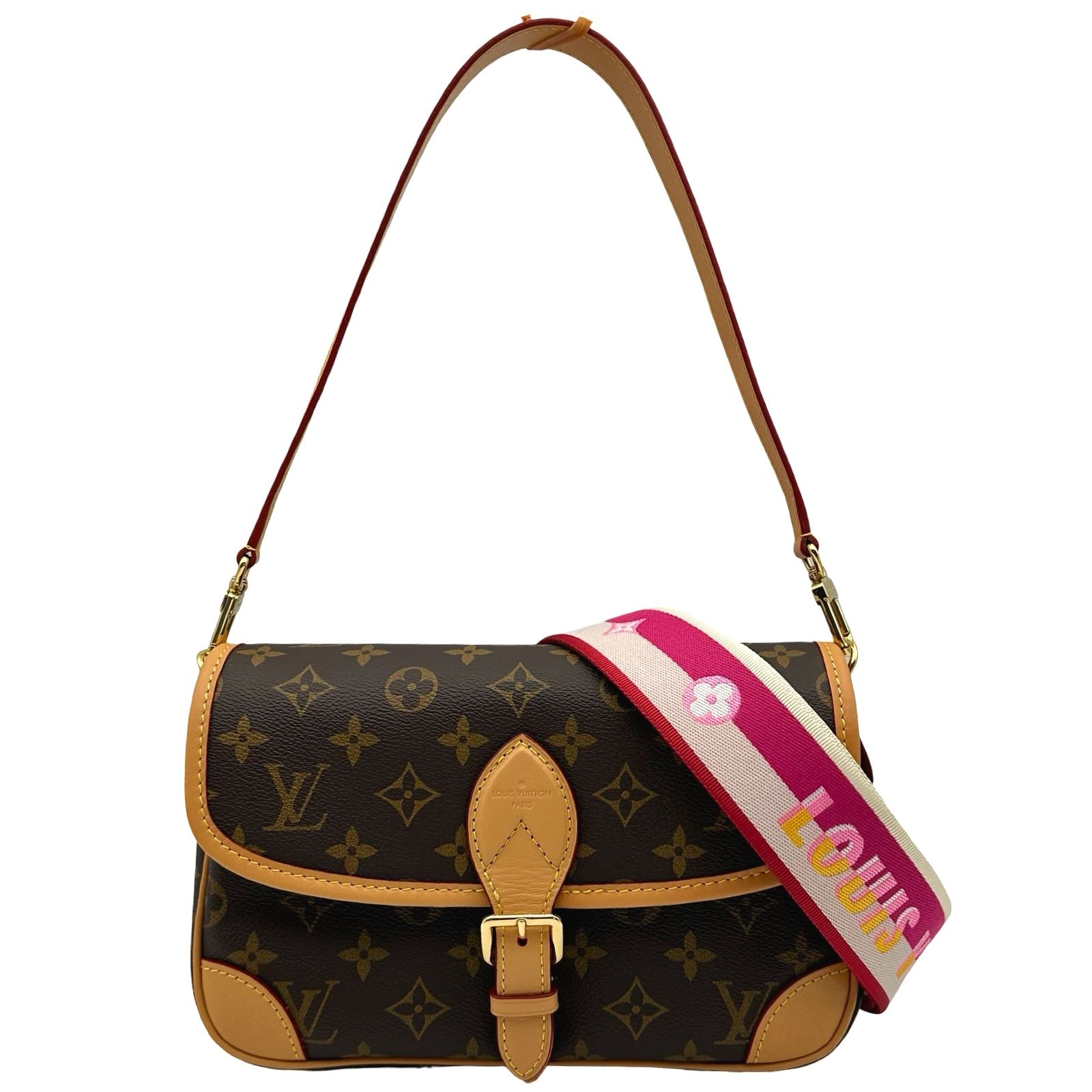 ルイ・ヴィトン LOUIS VUITTON ディアヌNM PM ディアヌ ブラウン モノグラム レディース ショルダーバッグ