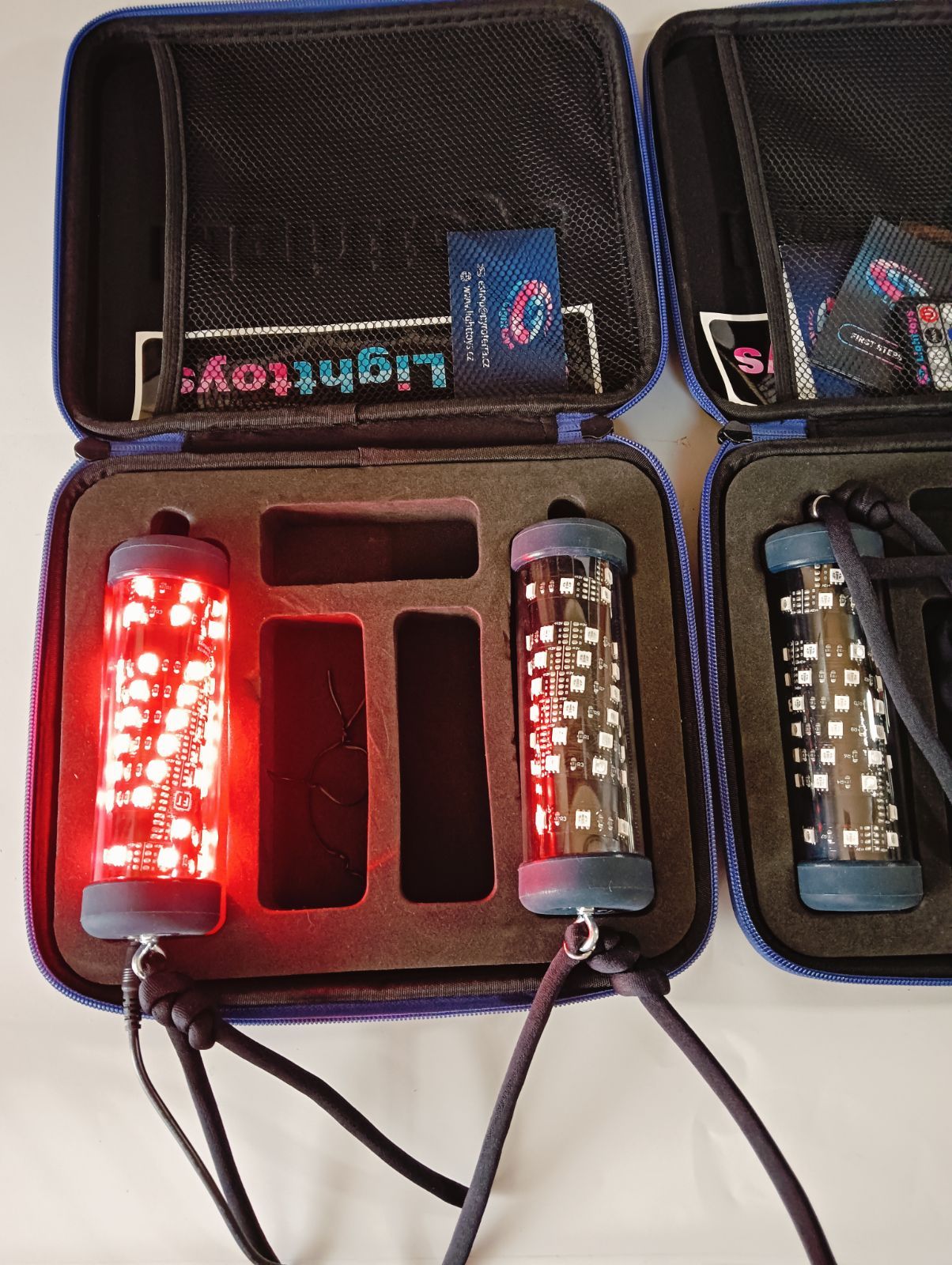 光をプログラムできるLEDポイ　２セット