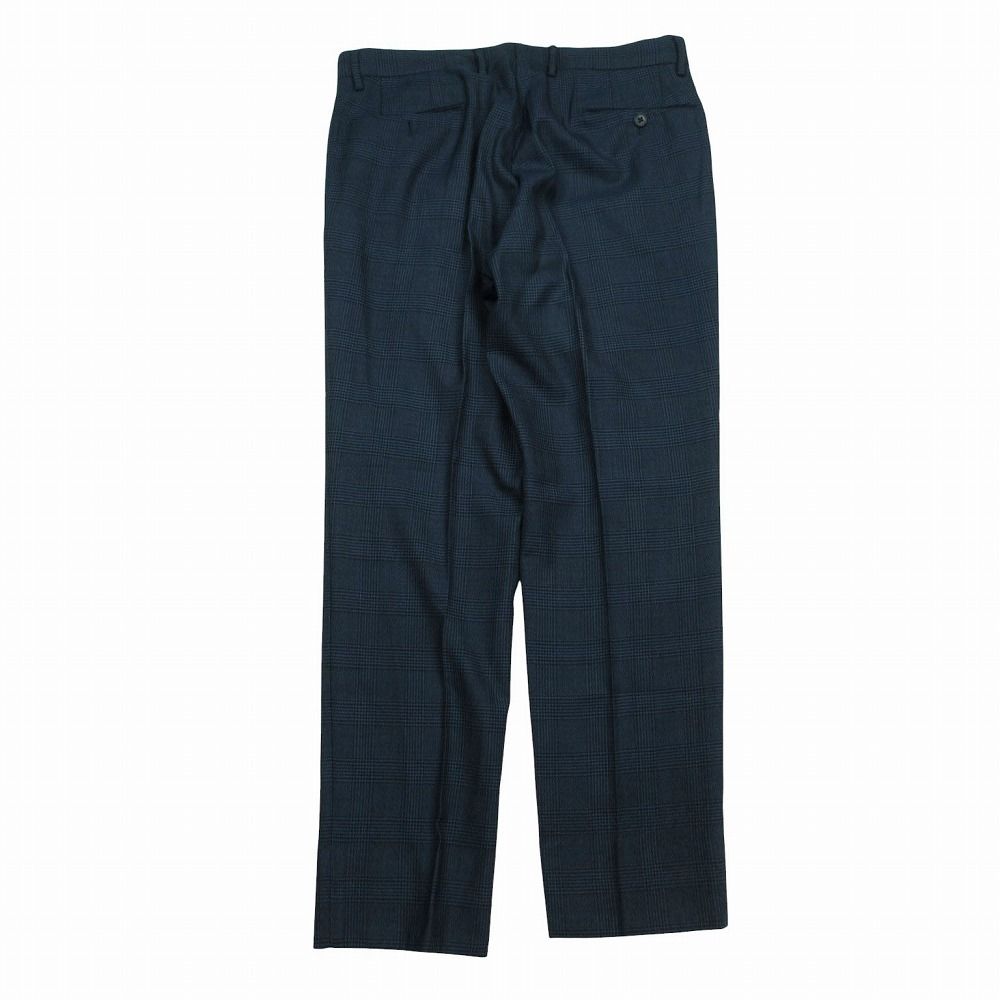 【美品】グリーンレーベルリラクシング　グレンチェック　セットアップ　スーツ GREEN LABEL RELAXING グリーンレーベルリラクシング フレンチウール
