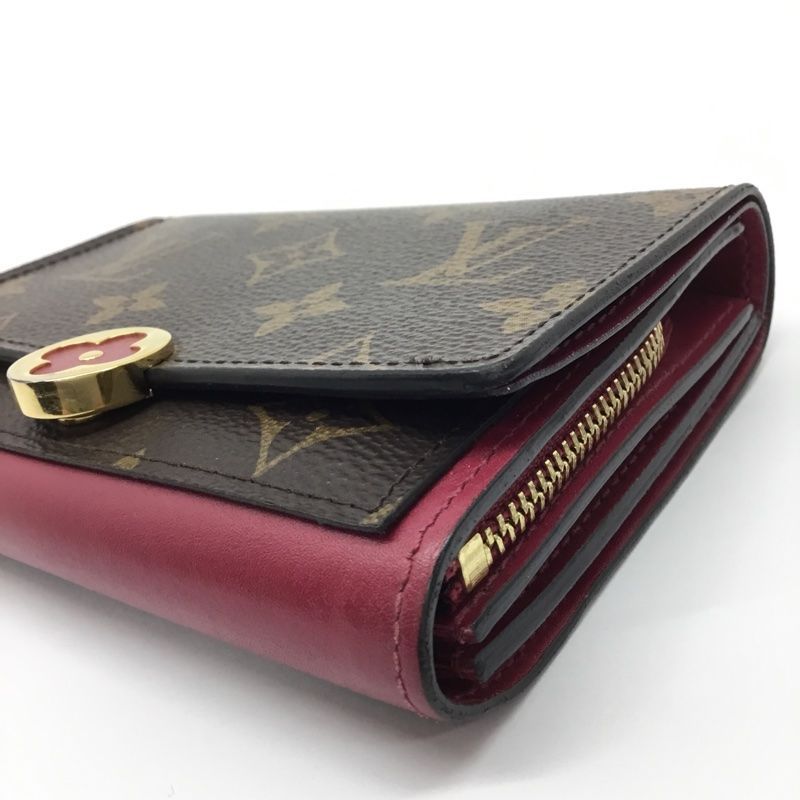 LOUIS VUITTON【ルイヴィトン】※イニシャル入り※ ポルトフォイユ フロール 二つ折り財布 コンパクトウォレット M64588 モノグラム【中古品/USED-B】質屋 かんてい局那覇店 n3101897927300455 LOUIS VUITTON【ルイヴィトン】※イニシャル入り※ ポルトフォイユ フロール 二つ折り財布 コンパクトウォレット M64588 モノグラム【中古品/USED-B】質屋 かんてい局那覇店 n3101897927300455