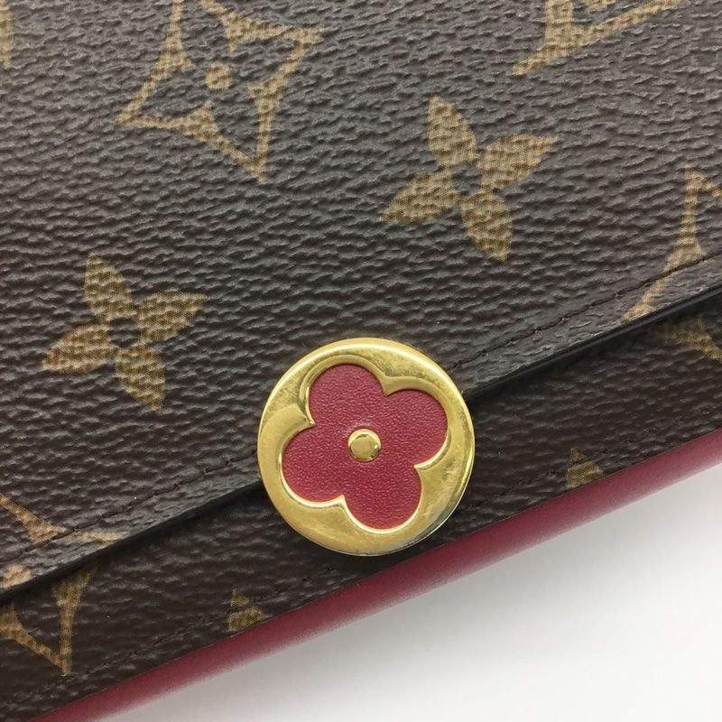 LOUIS VUITTON【ルイヴィトン】※イニシャル入り※ ポルトフォイユ フロール 二つ折り財布 コンパクトウォレット M64588 モノグラム【中古品/USED-B】質屋 かんてい局那覇店 n3101897927300455 LOUIS VUITTON【ルイヴィトン】※イニシャル入り※ ポルトフォイユ フロール 二つ折り財布 コンパクトウォレット M64588 モノグラム【中古品/USED-B】質屋 かんてい局那覇店 n3101897927300455