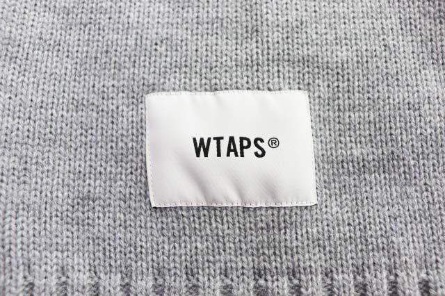 ダブルタップス WTAPS 25AW CREW NECK AFA SWEATER ALPL GREY サイズ 02 252MADT-KNM01 クルー ネック セーター ニット グレー 【ブランド古着ベクトル】【中古】■260515