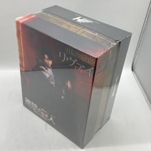 【中古】未開封）リヴァイ mensHdge technical statue No.3 進撃の巨人[24]