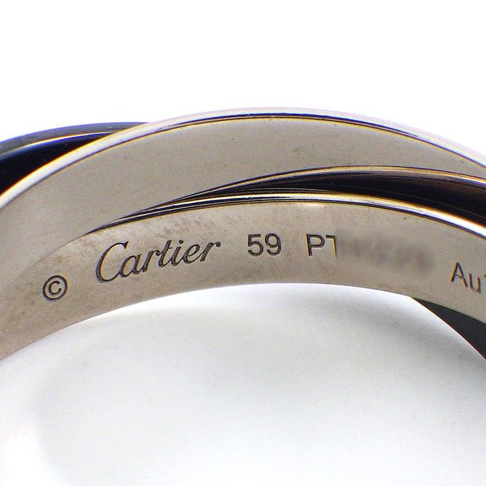 Cartier Cドゥ カルティエ リング K18WG 7.5g Cartier（カルティエ 