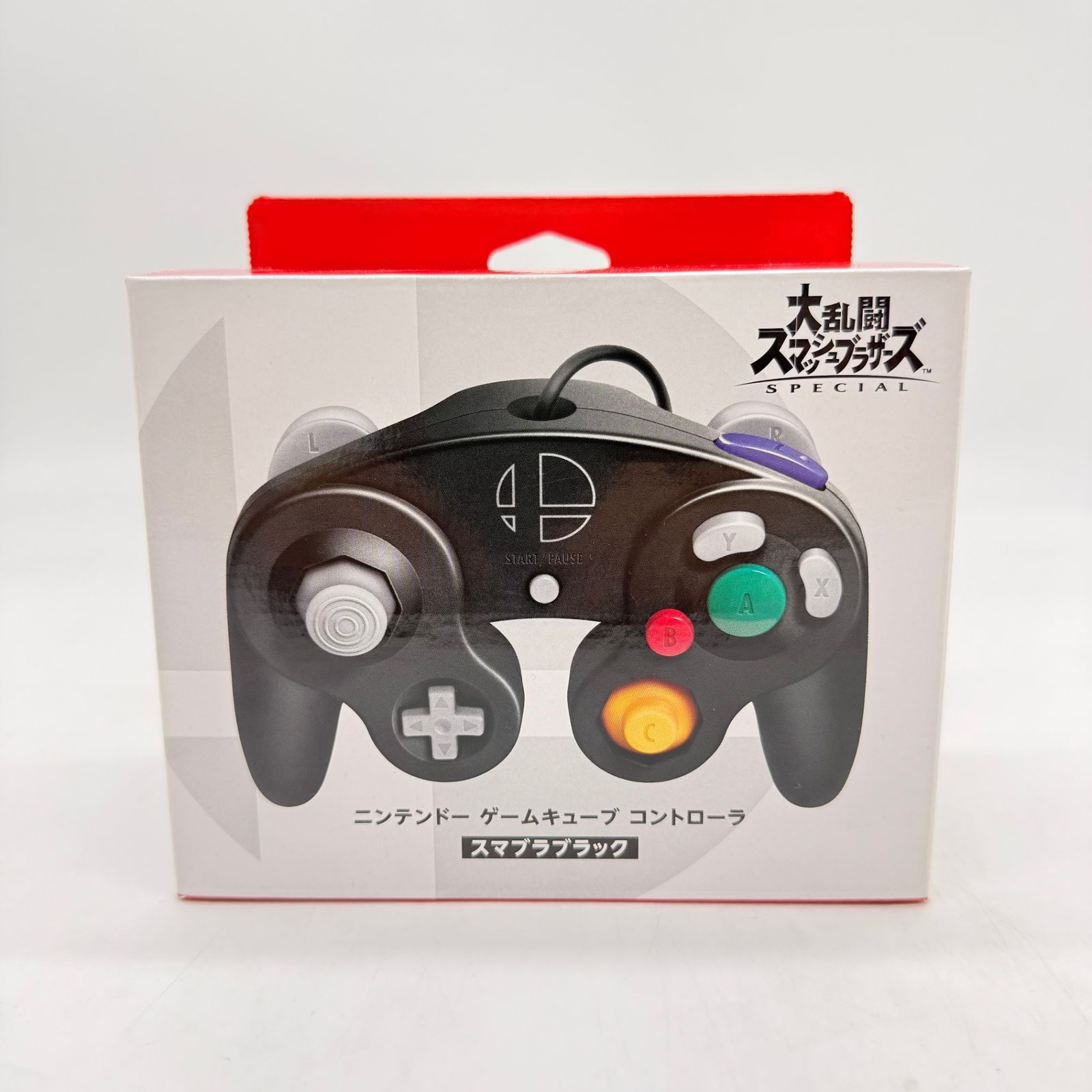 新品　任天堂純正品 ニンテンドー ゲームキューブ コントローラ スマブラブラック