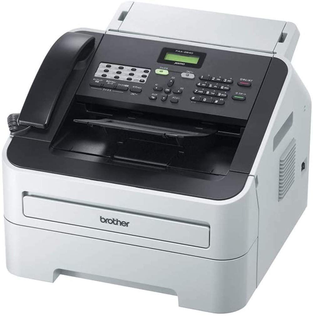 ブラザー工業 brother プリンター A4モノクロレーザー複合機 JUSTIO 20PPM/FAX/ADF/受話器 FAX-2840kk 4a5276e2